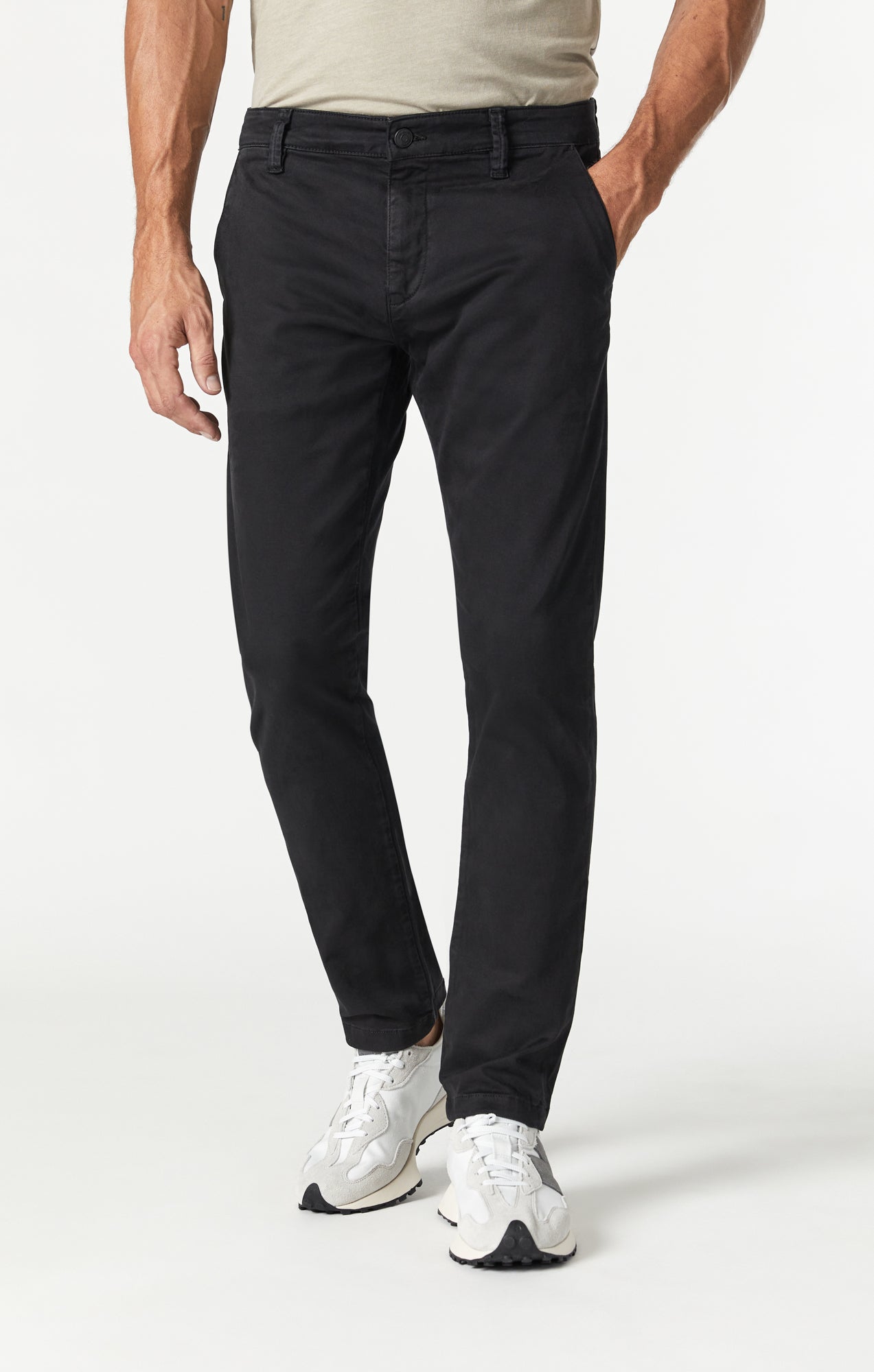 Buy online Black Cotton Chinos Casual Trousers from Bottom Wear for Men by  V-mart for ₹570 at 5% off | 2024 Limeroad.com